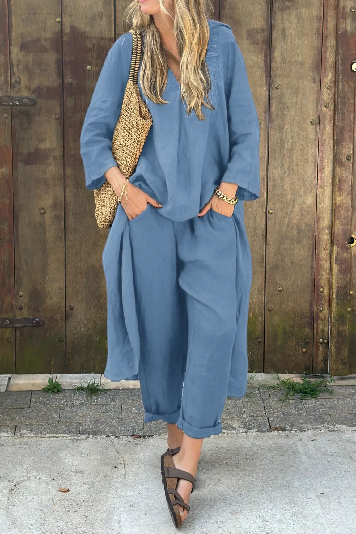Bleu clair (Presque épuisé) / 5XL