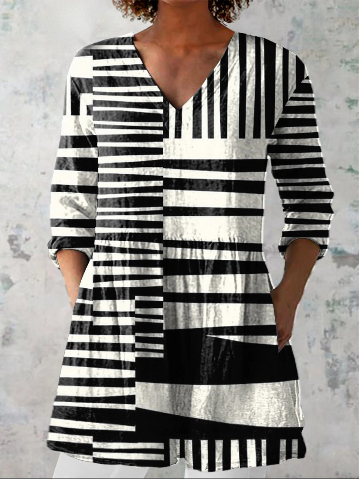 Noir Blanc / 5XL