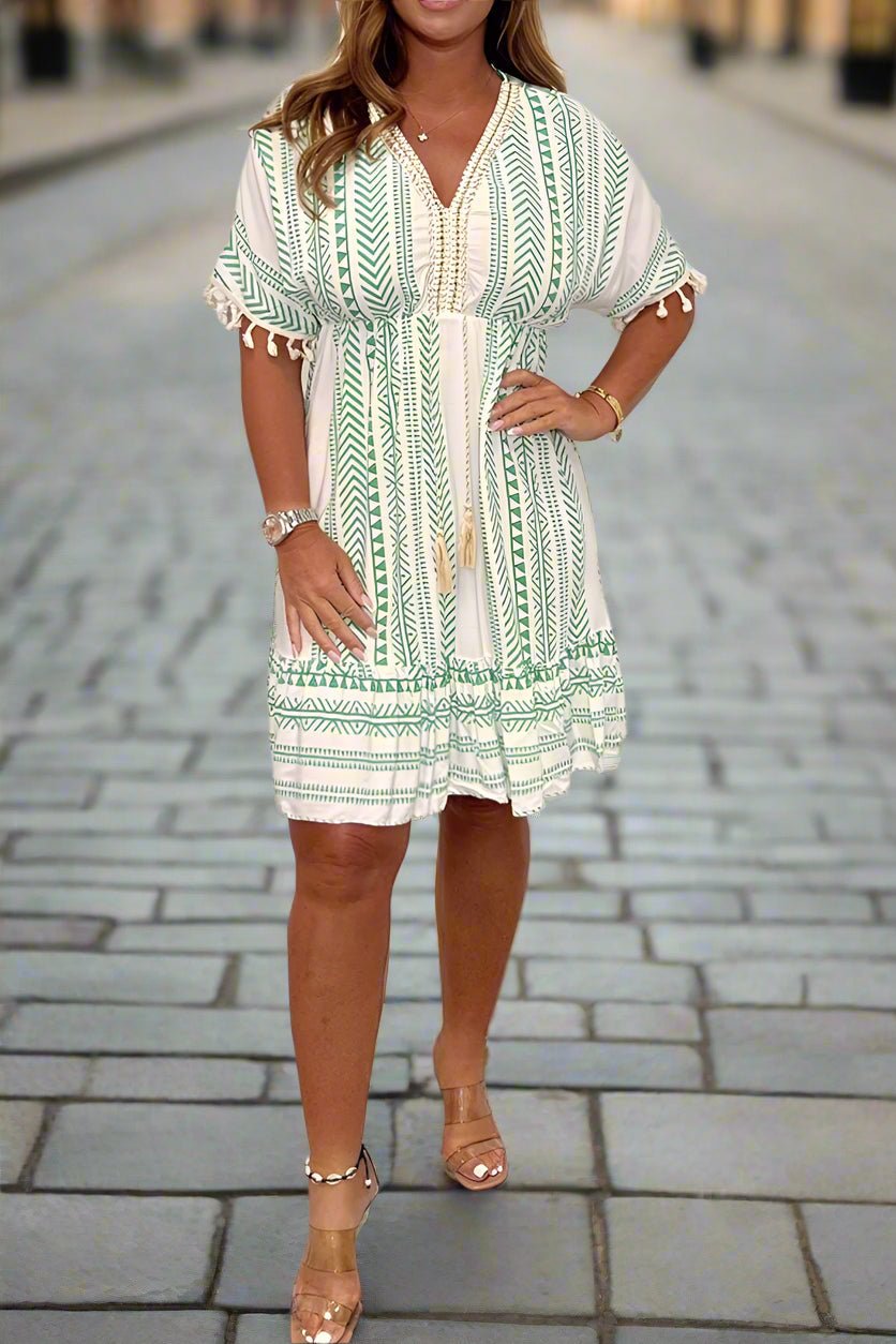 Blanc/Vert / 4XL
