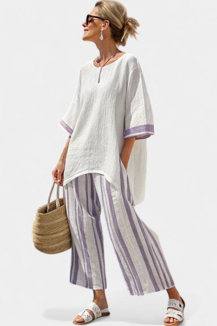 Rayé Violet / 3XL