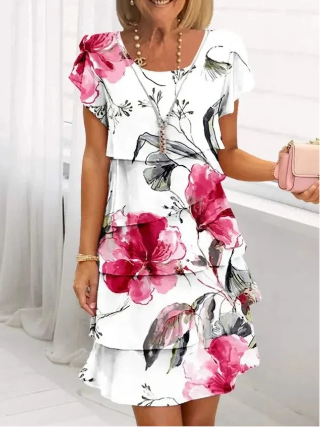 Fleurs en poudre blanche / 3XL