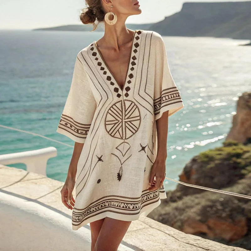 Motif Or et Blanc / 3XL