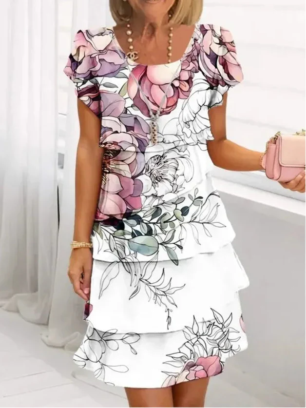 Fleurs violettes / 3XL