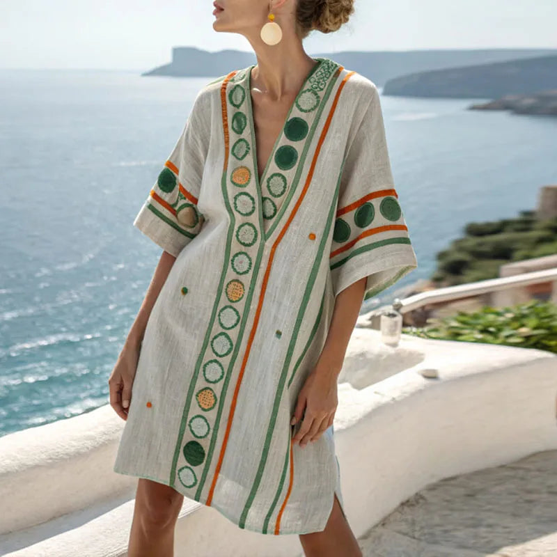 Demi - Robe de Plage Élégante et Polyvalente pour Votre Look Parfait d'Été