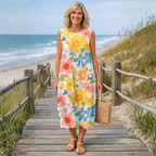 Victoria | Robe Midi Fleurie